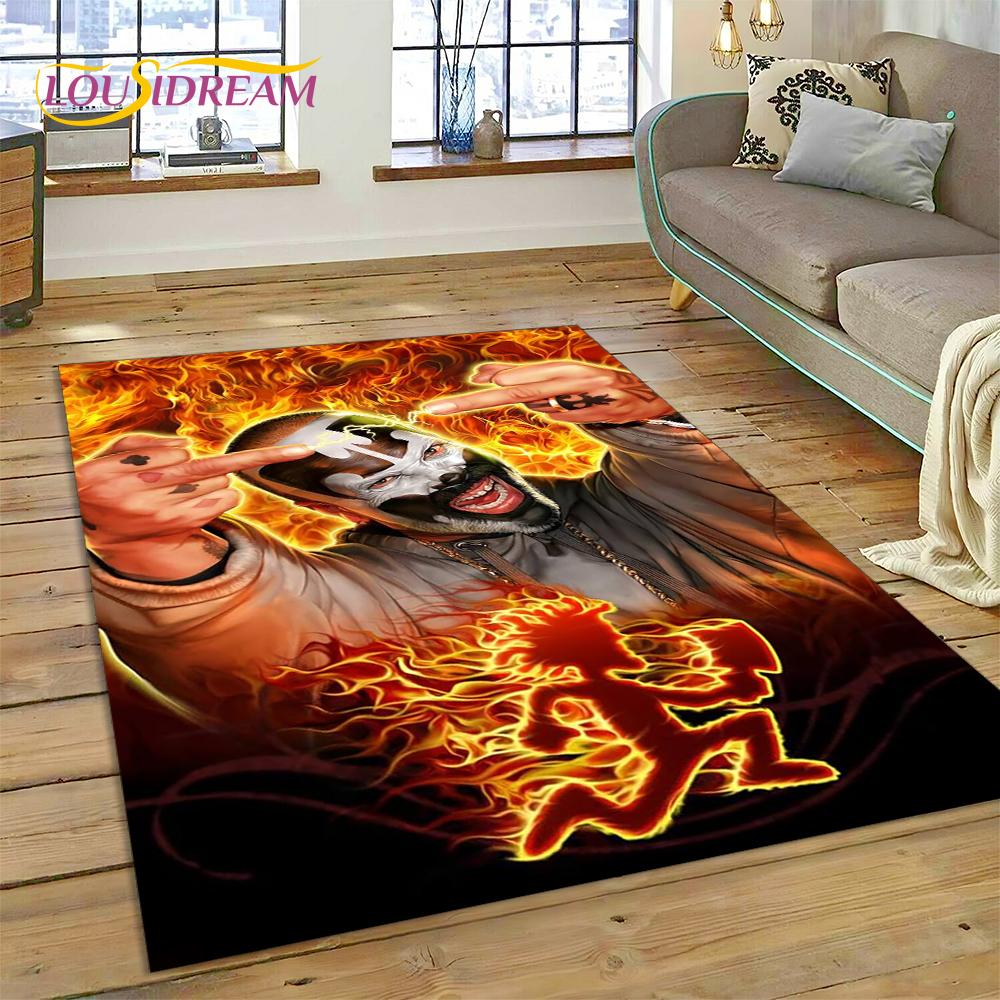 Insane Clown Posse Icp Джагло Рэп Метал Ковер Коврик для Спальни Гостиной Дома Декорация для Дивана, Детский Большой Декор Напольный Коврик