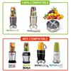 Replacement Parts Fit for Nutribullet 600 Watt 900 Watts Replacement Extractor Blade Blender Cups Accessories