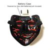 Wireless Halloween Neon LED Purge Mask Masque Masquerade Party Masks Light Grow In the Dark Horror Mask Glowing Masker