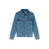 Levis Повседневная однотонная джинсовая куртка с карманами, женская куртка синего цвета 29945-0063
