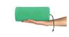 Foldable double inflatable mattress, tourist sleeping mat with pillow