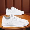 Summer Men's Shoes New Breathable Little White Shoes Boys Trend Versatile Sports Shoes Casual Flat Baseplate Shoes Trendy Shoes