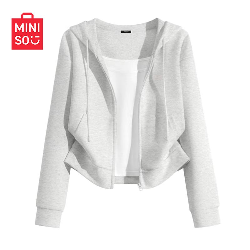 MINISO Женский худи-кардиган, весна 2026