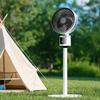 Pedestal Floor Fan,USB Rechargeable Oscillating Standing Fan,Airs Circulation Fan,3 Speeds Adjustable Air Cooler,for Summer Use