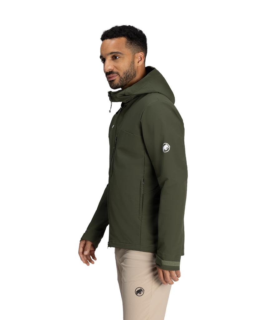Mammut Trekkers Softshell Hooded Jacket Asian Fit Men'S M11E5Ft007_Kh