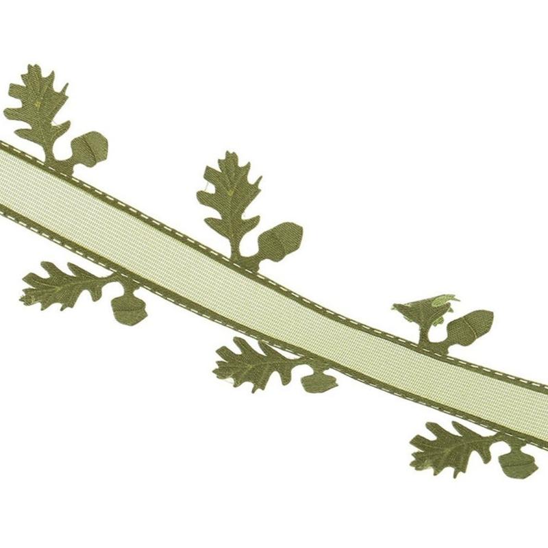 40ммХ20м Лента Лист Декоративная лента Рождественские упаковочные ленты для изготовления бантов Рождественское свадебное украшение Упаковка