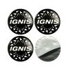 4Pcs 56/60/65mm Alloy Car Wheel Hub Center Caps Stickers For Suzuki IGNIS Logo Emblem Badge Auto Exterior Accessories