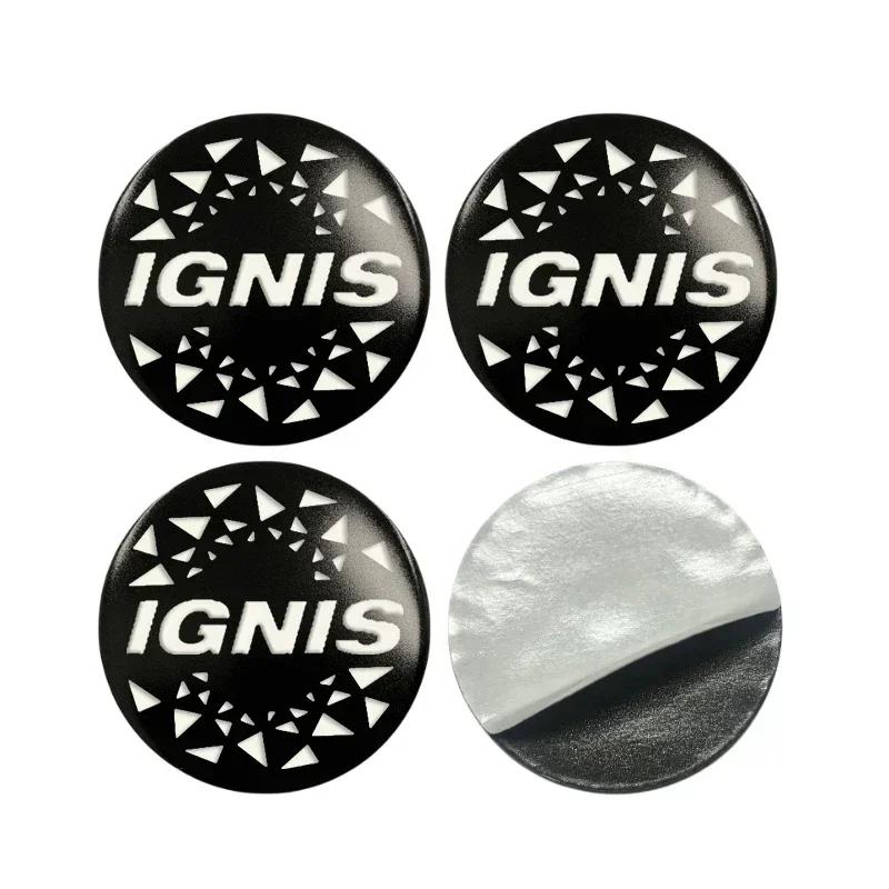 4Pcs 56/60/65mm Alloy Car Wheel Hub Center Caps Stickers For Suzuki IGNIS Logo Emblem Badge Auto Exterior Accessories