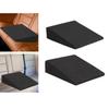 2Pcs Angled Design Car Seat Wedge Leveling Cushion Anti Slip Car Rear Seat Wedge Pad Universal