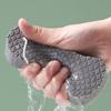 1/2/4Pcs Body Scrubber with Lanyard Design 3D Ultra Soft Exfoliating Bath Sponge Adult Bath Scrubbing Tool