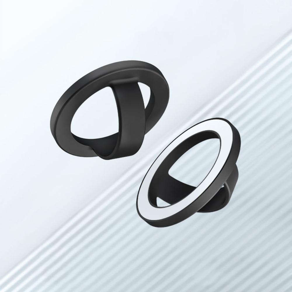 Metal Plate Ring Finger Ring Holder For Magsafe Phone Mount Magnetic Phone Back Grip Universal