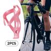 2 Pieces Bike Water Bottle Holders Bicycle Cages, Universal, Easy To Install, Drink