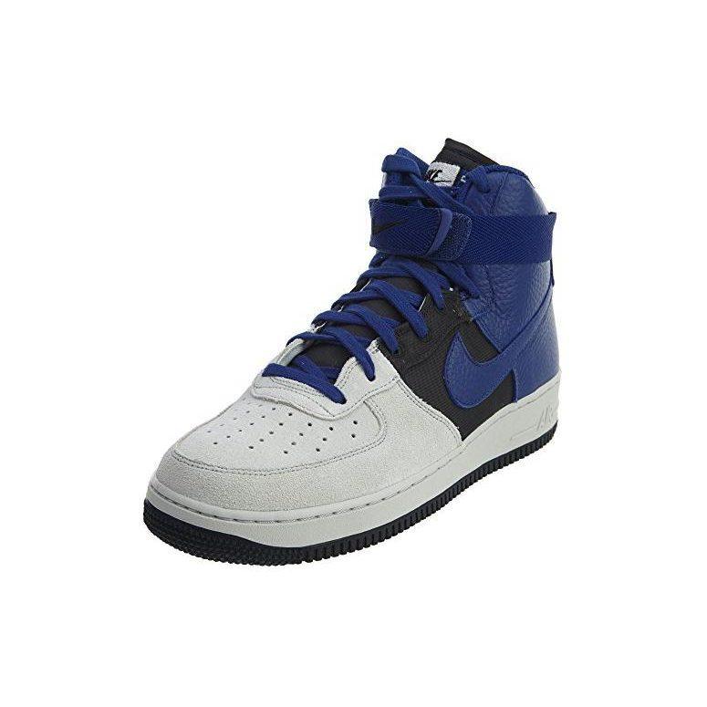 Nike Air Force 1 High '07 LV8 Pure Platinum Deep Royal Blue 806403-009