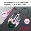 Wireless Rgb Gaming Mouse Rechargeable 2400dpi Adjustable Ergonomic Computer Mouse 2.4ghz Charging Game Mice For Pc