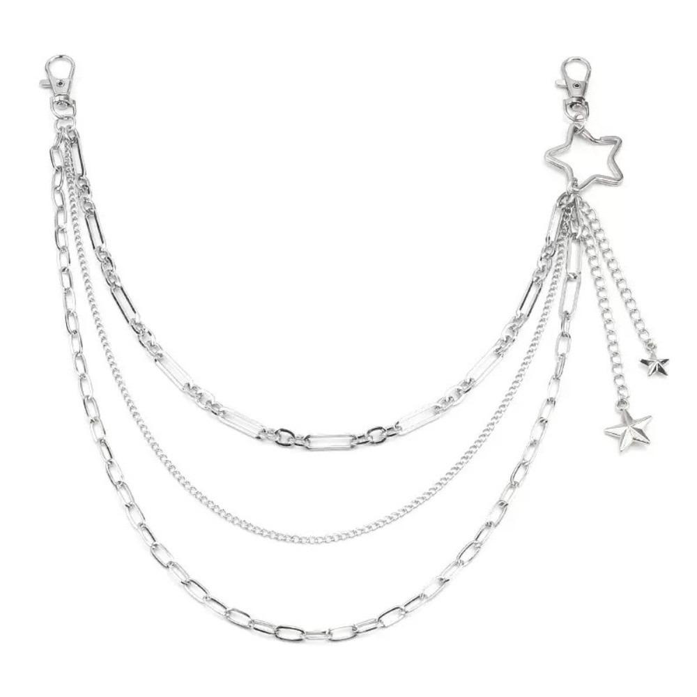 Y2K Waist Chain Secure Fastening Hip Jewelry Trendy Bag Chain  Steampunk Style