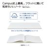 KOKUYO Campus Flat Feels Good Note Dot A Ruled B5 3 Color Pack NO-FL3CATX3