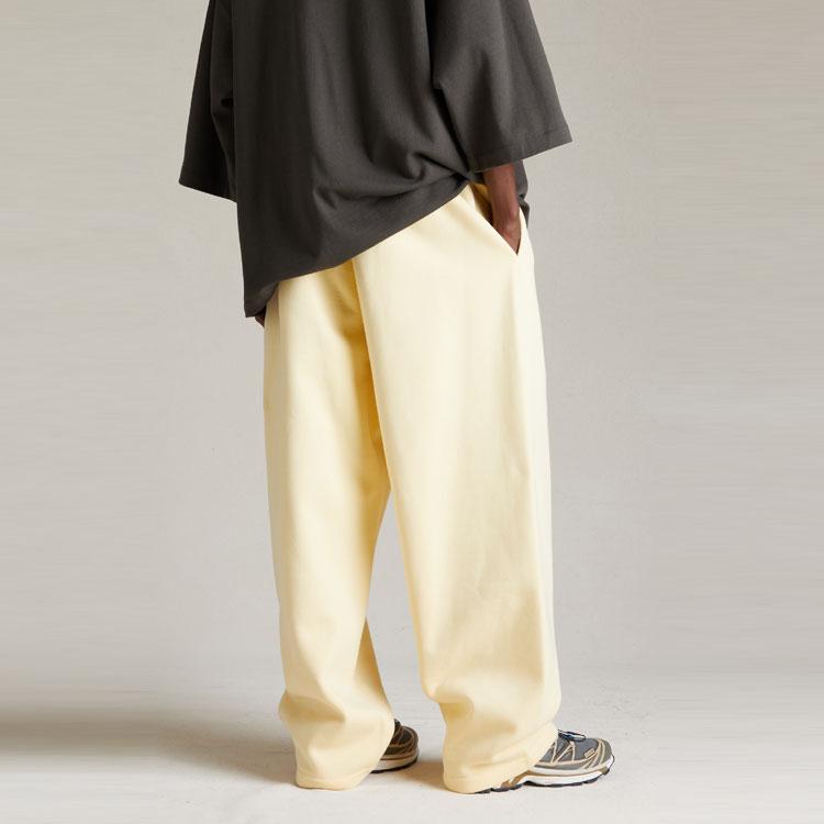 Fear of God Essentials Свободные брюки Садовый желтый Мужские брюки 130SP244321F