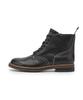Polo Ralph Lauren Tumbled Leather Boots - Black