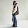 Korean Badblood BCAC Series American Spicy Girl Red Women's Knitted Cardigan