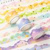 Kawaii Градиентные облака Васи Ленты DIY Скрапбукинг Журнал Планировщик Дневник Наклейки Милая Маскирующая Лента Канцелярские Товары Офис