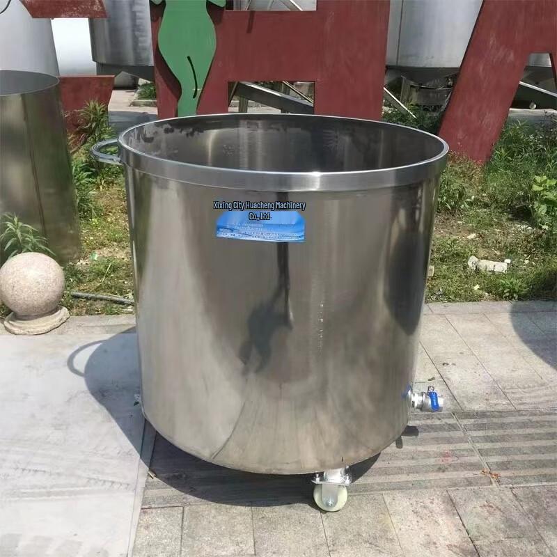 RSRDDY Stainless Steel Mobile Paint Storage Tank