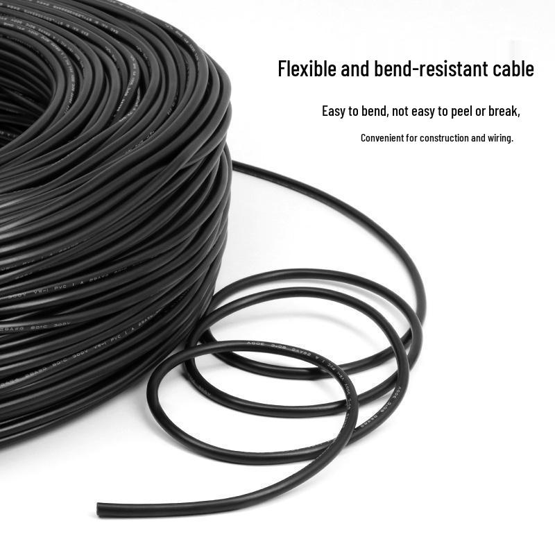 US Standard 2464 Multi-core Sheathed Cable, 14-30AWG Tinned Copper Signal Wire, available in 2-10 cores for power connections.