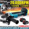 125 мм 100 мм бесщеточная электрическая угловая шлифовальная машина для резки электроинструмент + литий-ионный аккумулятор для батареи Makita 18 В