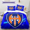 Tappara Pattern Bedding Quilt Set Quilt Cover Pillowcase Home Decoration Birthday Gift (1 * duvet cover + 2 * pillowcase, without core)