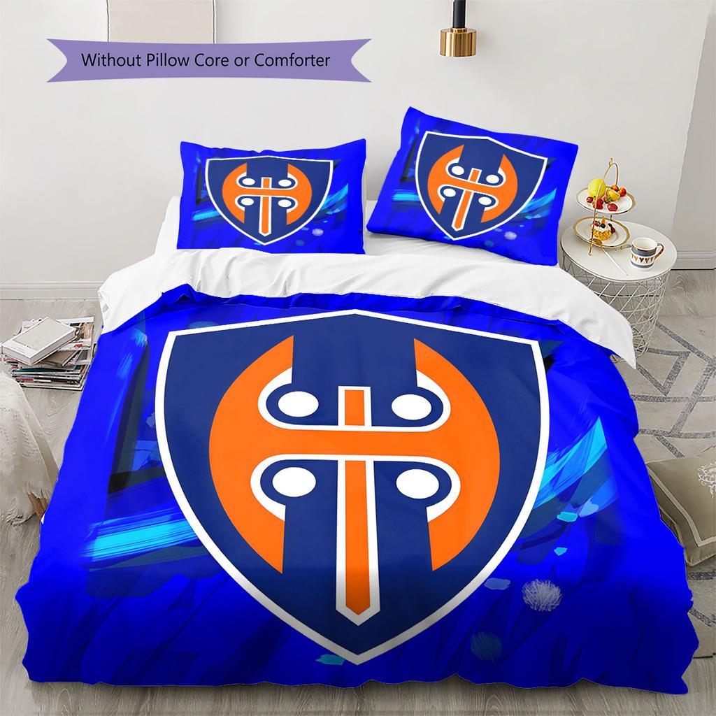 Tappara Pattern Bedding Quilt Set Quilt Cover Pillowcase Home Decoration Birthday Gift (1 * duvet cover + 2 * pillowcase, without core)