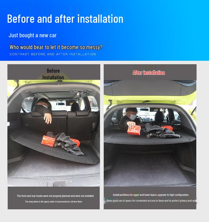 Крышка багажника и полка для груза в задней части Honda HRV