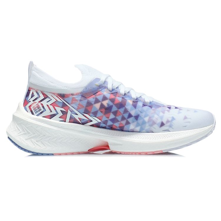 Li-Ning Feidian Discovery White Heron Blue женские кроссовки стандарт-белый ARMR006-8