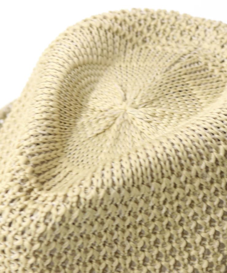 Соломенная шляпа плюс летняя шляпа номер свет [regnuu] Мужская шляпа, кружевная вязаная федора, размер, (JP, Размер, 58.5 см, Бежевый)