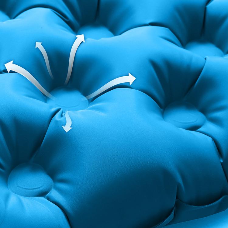 Открытый самонадувающийся толстый сверхлегкий воздушный коврик для кемпинга, матрас, спальный коврик