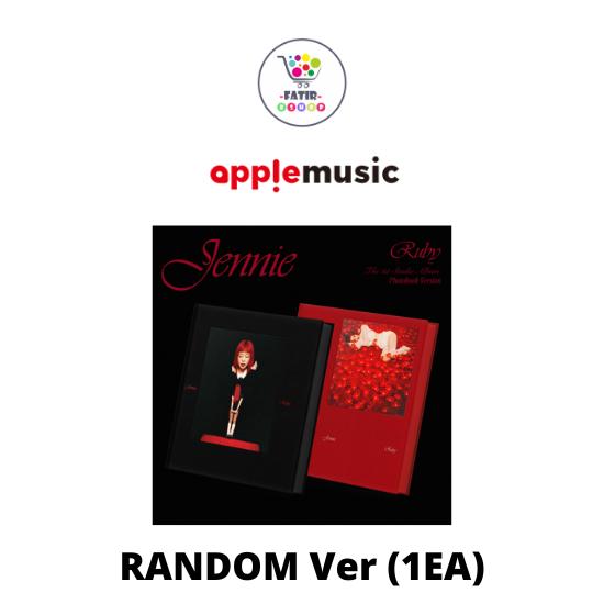 Выберите POB Photobook Ver BLACKPINK JENNIE Первый студийный альбом Ruby