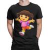 Streetwear TShirt Summer DDoras The Explorers Novelty TShirts Cotton Tshirt for Unisex Y2K Classic Print Short Sleeve Tees