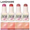 LANGMANNI 4 цветных румяна-стика, стойкие, естественно осветляющие румяна-карандаш