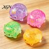 Stress Sugar Ball 1/2/3Pcs Mini Cat Squeeze Toy Relief Clear Glitter Kitten TPR Sensory Decompression Fidget Party Favors