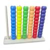 Деревянные игрушки для сортировки по цвету, stacking, подбора и нанизывания бусин, игры со счетом с бусинами для 2 3