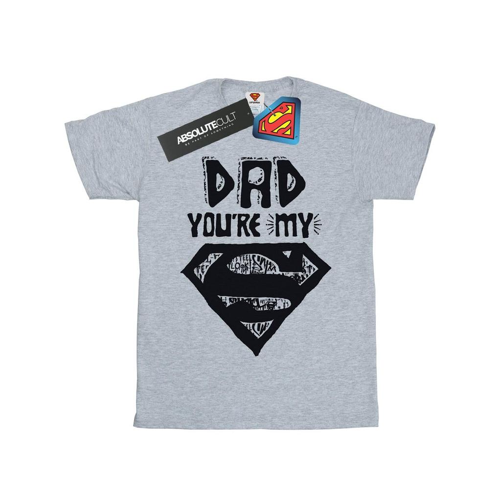 DC Comics Boys Superman Super Dad T-Shirt