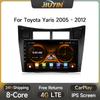 2 Din Автомагнитола Мультимедийный плеер Для Toyota Yaris 2005-2012 Android 12 4G GPS WIFI Навигация Стерео Головное устройство Carplay 4