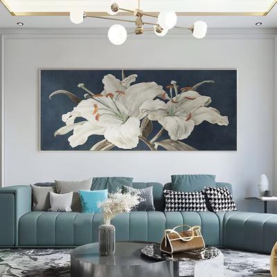 Современные минималистичные цветы, абстрактная картина на холсте, домашний диван, фон, настенное искусство, печать плакатов, фотографии, декор для гостиной, фреска