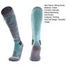 1 Pair Skiing Socks Anti-Fall Non-Slip Moisture-Absorbing Breathable Three-Dimensional Heel Thermal Outdoor Activities Ski