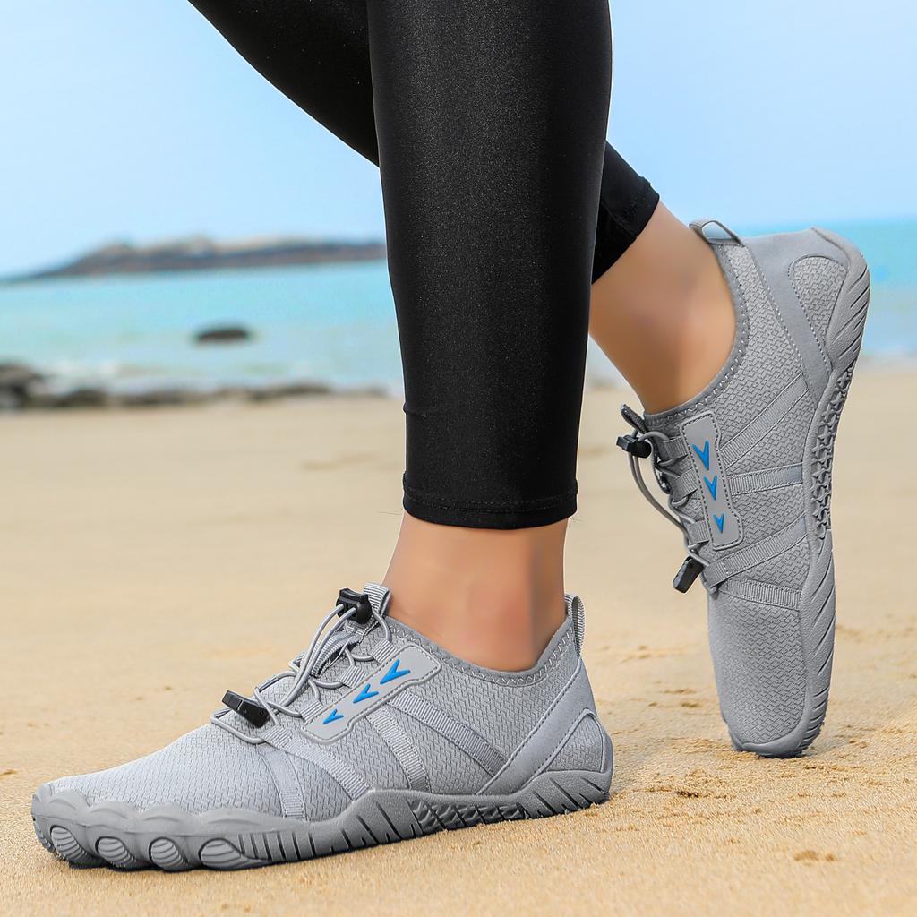 Outdoor Creek Shoes Five-finger Beach Shoes Breathable Quick-drying Wading Shoes Men's and Women's Non-slip Fishing Shoes Indoor Fitness Shoes