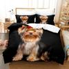 Cute Dog Bedding Set Single Twin Full Queen King Size Pet Dog Bed Set Aldult Kid Bedroom Duvetcover Sets 3D Print 030
