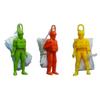 24pcs Mini Kids Parachute Hand Throwing Parachute Toy Play Outdoor Games Children Educational Parachute with Figure Soldier (Assorted Color and Style)