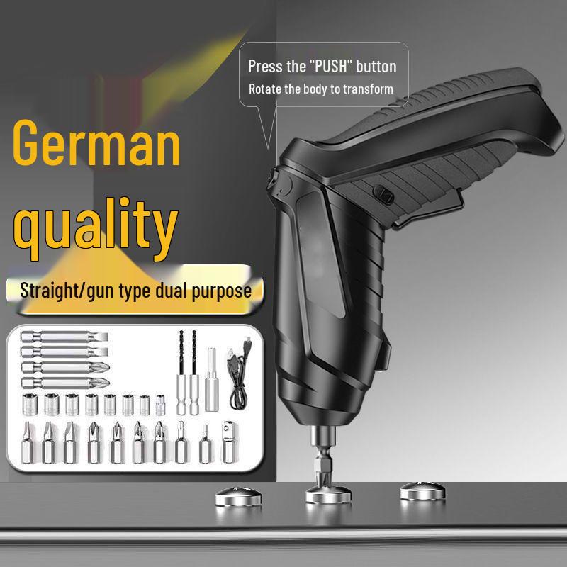 Multi-Functional Mini Electric Screwdriver & Lithium Hand Drill