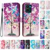 Цветной кошелек-чехол с рисунком для Nokia HMD Pulse Plus Pro X30 X20 X10 G10 G11 G20 G21 G22 G42 G310 G400 C10 C20 C12 C22 C32