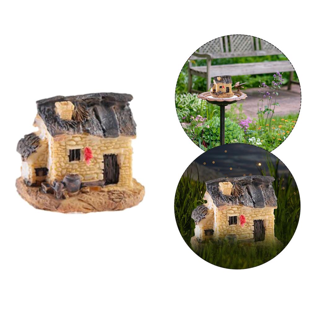 Gardening Creative Micro Small House Villa Resin Decoration