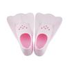Silicone Short Duck Freestyle Swimming Fins for Adults and Kids-Soft Comfortable Snorkeling & Scuba Diving Training Equipment