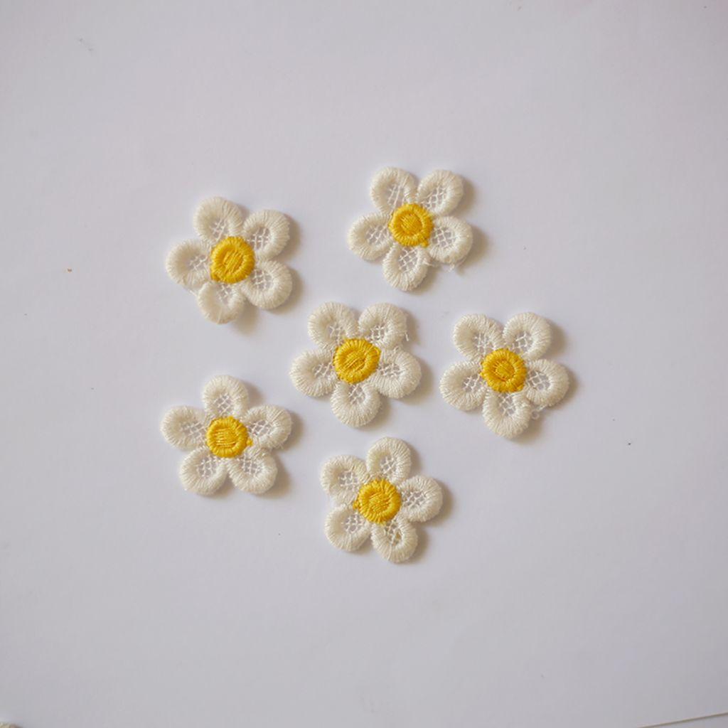 Заколки для волос Декор Вышитые Головные уборы Аксессуары Вязальный материал Цветочные нашивки DIY Поделки